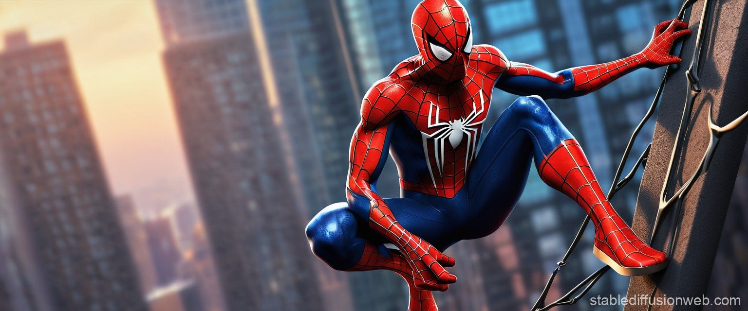 1536x640 Spiderman 8k Image Desktop Wallpaper. Stable Diffusion Online