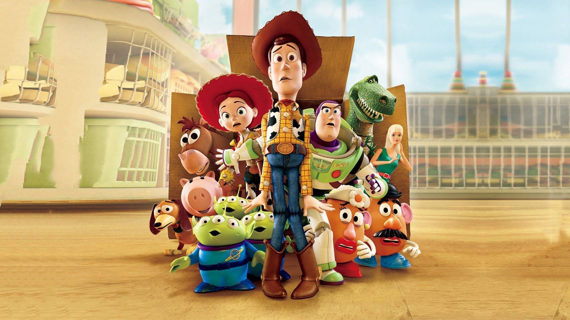 1920x1080 Download Woody and Buzz Ready to Join the Adventure Wallpaper