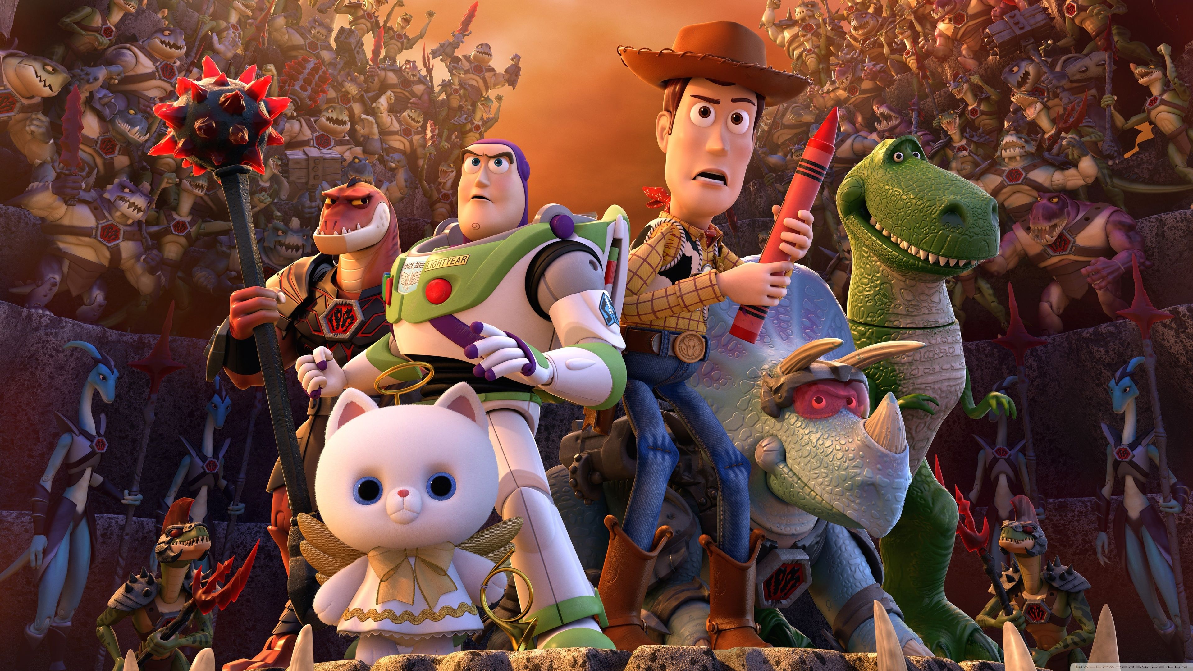 3840x2160 Toy Story That Time Forgot 4K UHD Wallpaper for UltraHD Desktop and TV : Widescreen and UltraWide Display : Dual Monitor : Smartphone and Tablet Devices