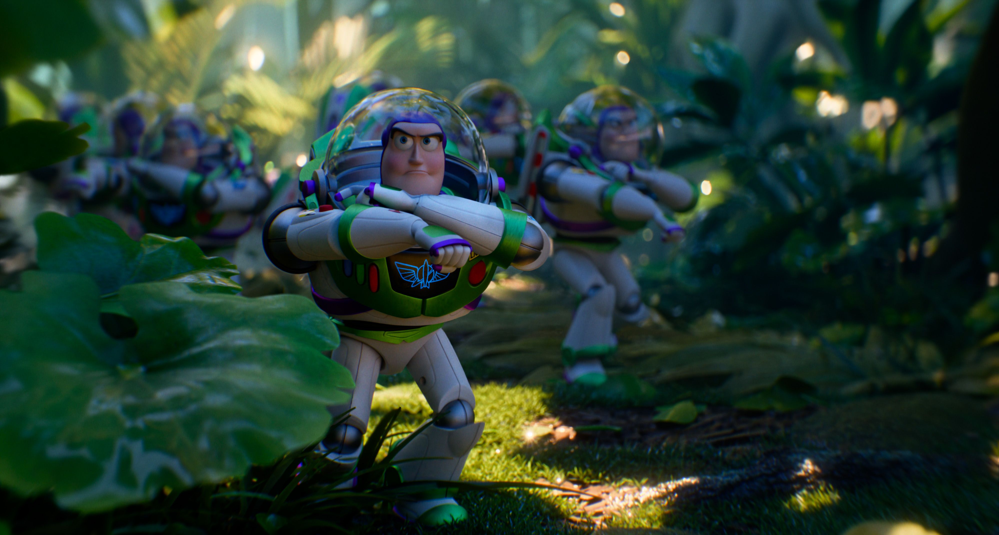 3996x2141 A snarky iPad clone threatens Woody and Buzz in 'Toy Story 5'