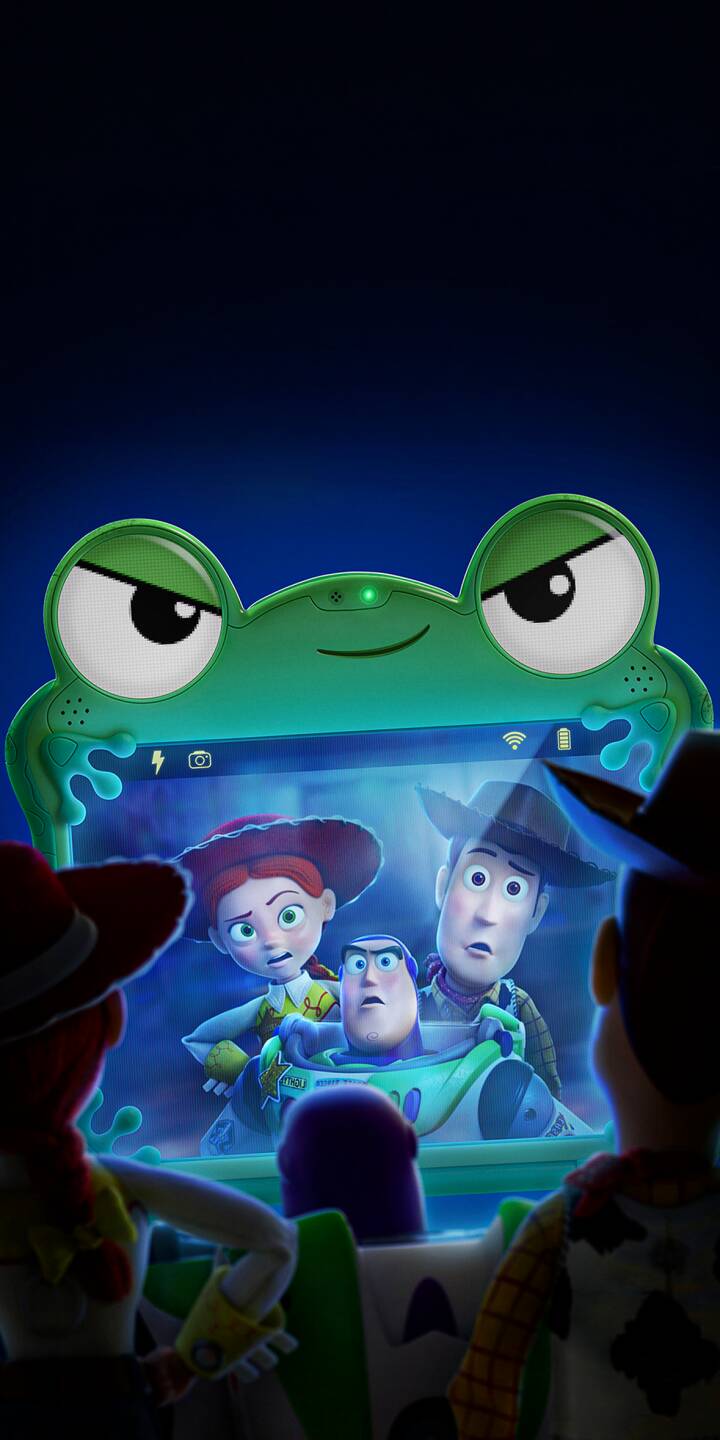 720x1440 Toy Story Frog & Friends 4K Wallpaper
