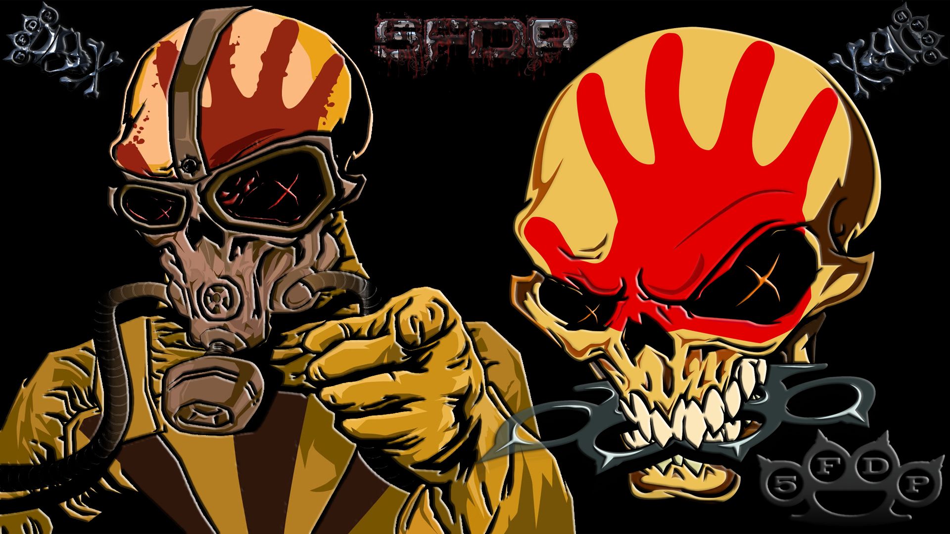 1920x1080 Phone wallpaper: Death Metal, Five Finger Death Punch, Hard Rock, Music, Heavy Metal 540984