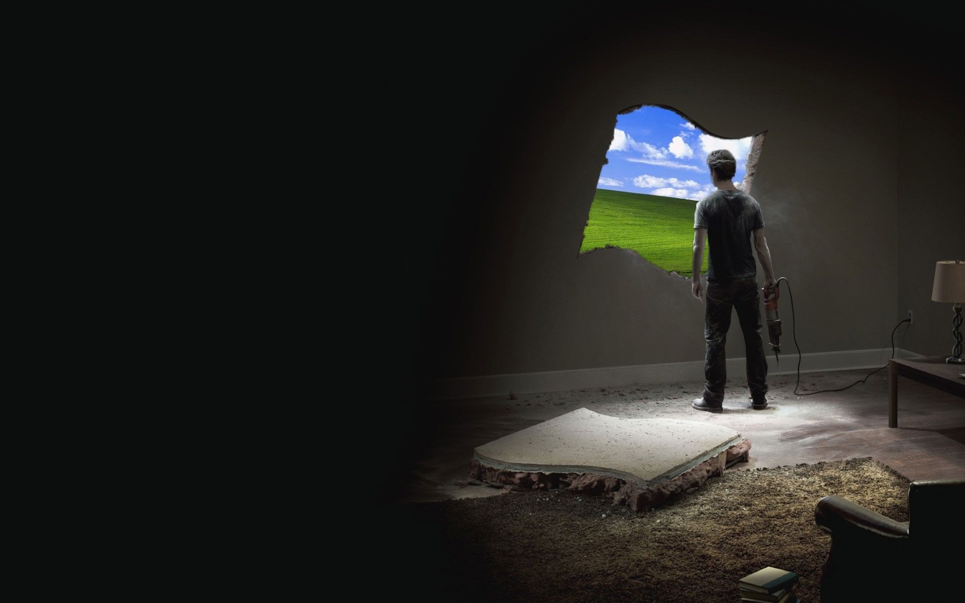 1920x1200 Waving goodbye to old Windows XP. jay.manaloto.ibm
