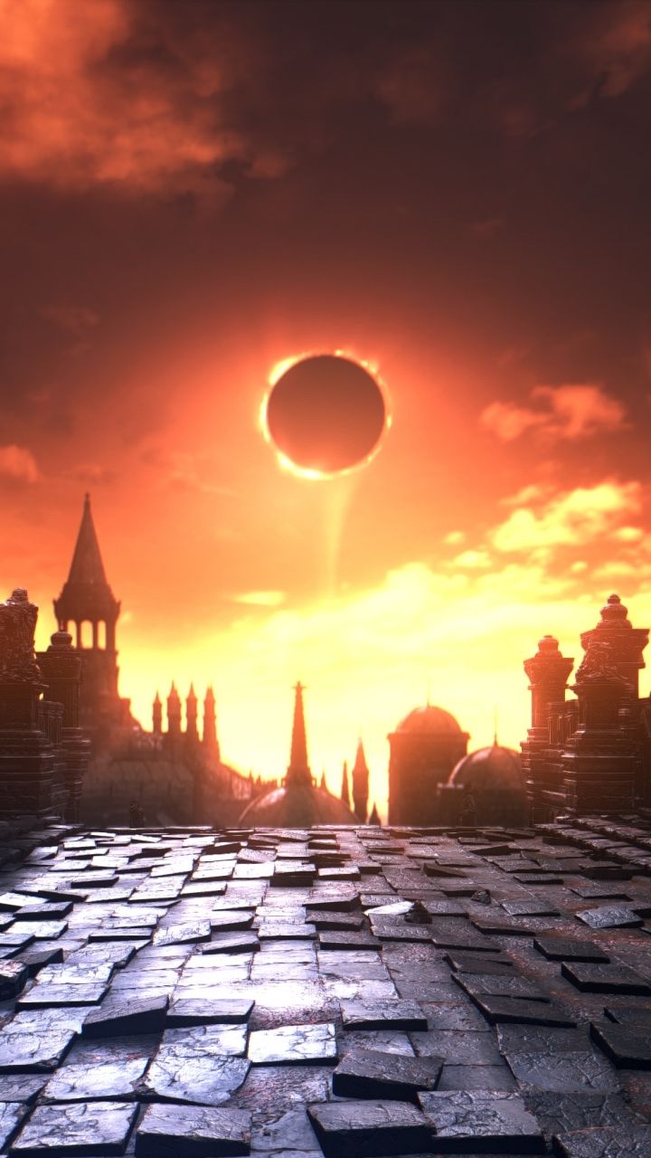 720x1280 Phone wallpaper: Dark Souls, Video Game, Dark Souls Iii, Eclipse 1143220