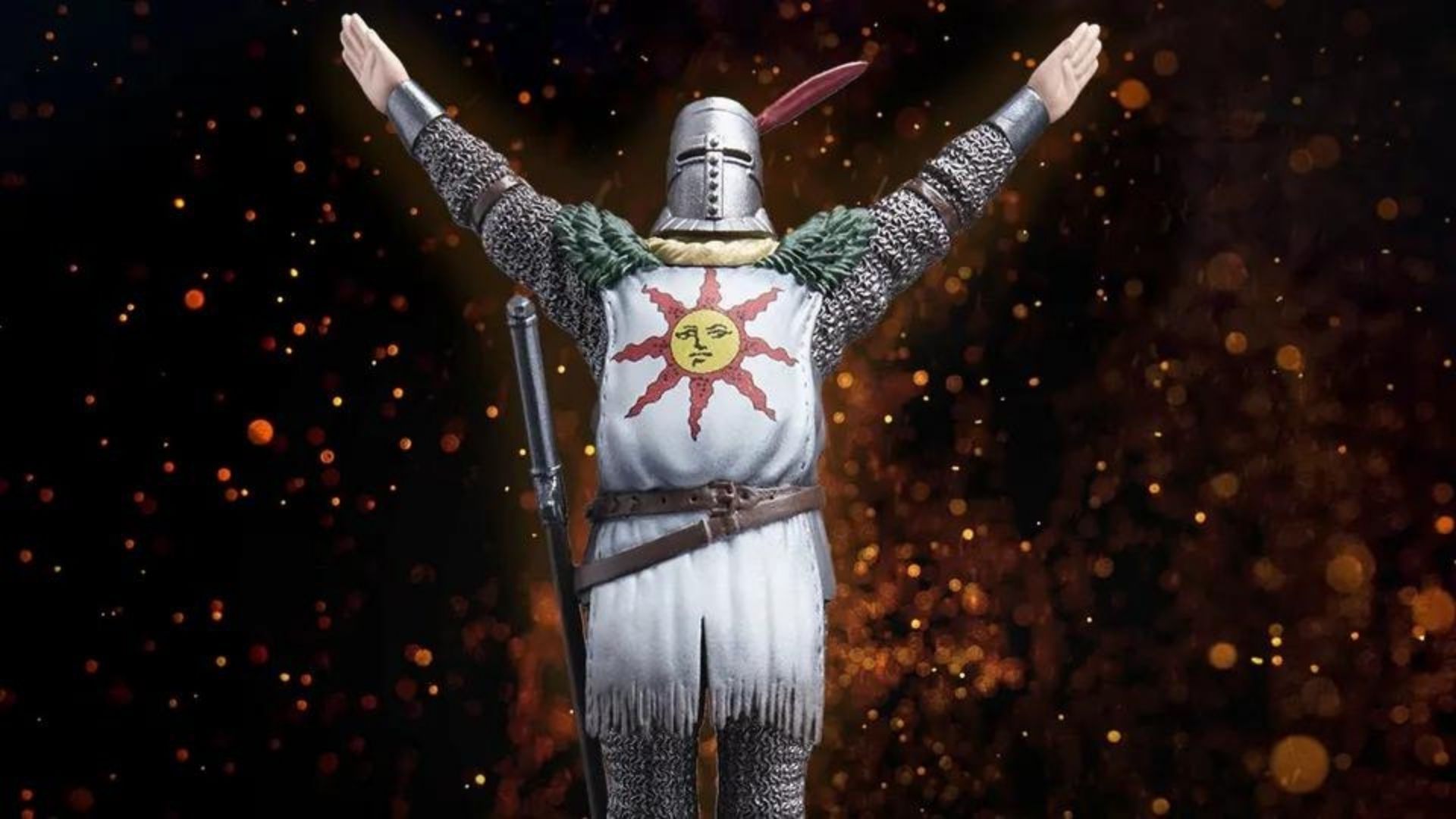 1920x1080 Dark Souls Solaire, amiibo, and lore