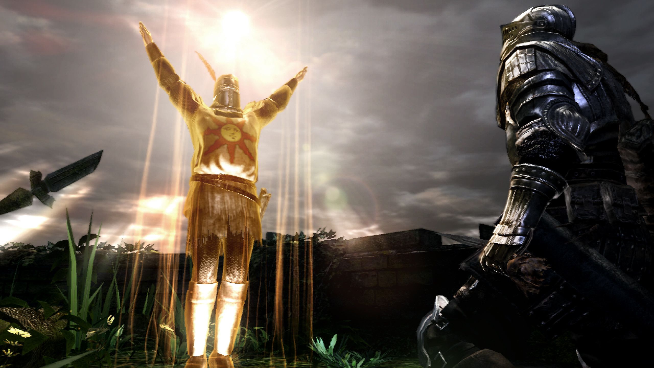 2560x1440 Praise The Sun Wallpaper
