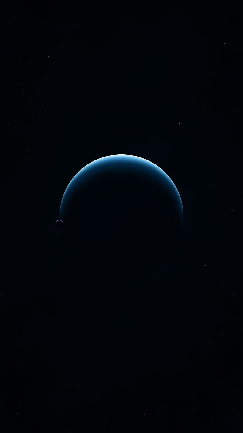 800x1422 HD blue eclipse wallpaper