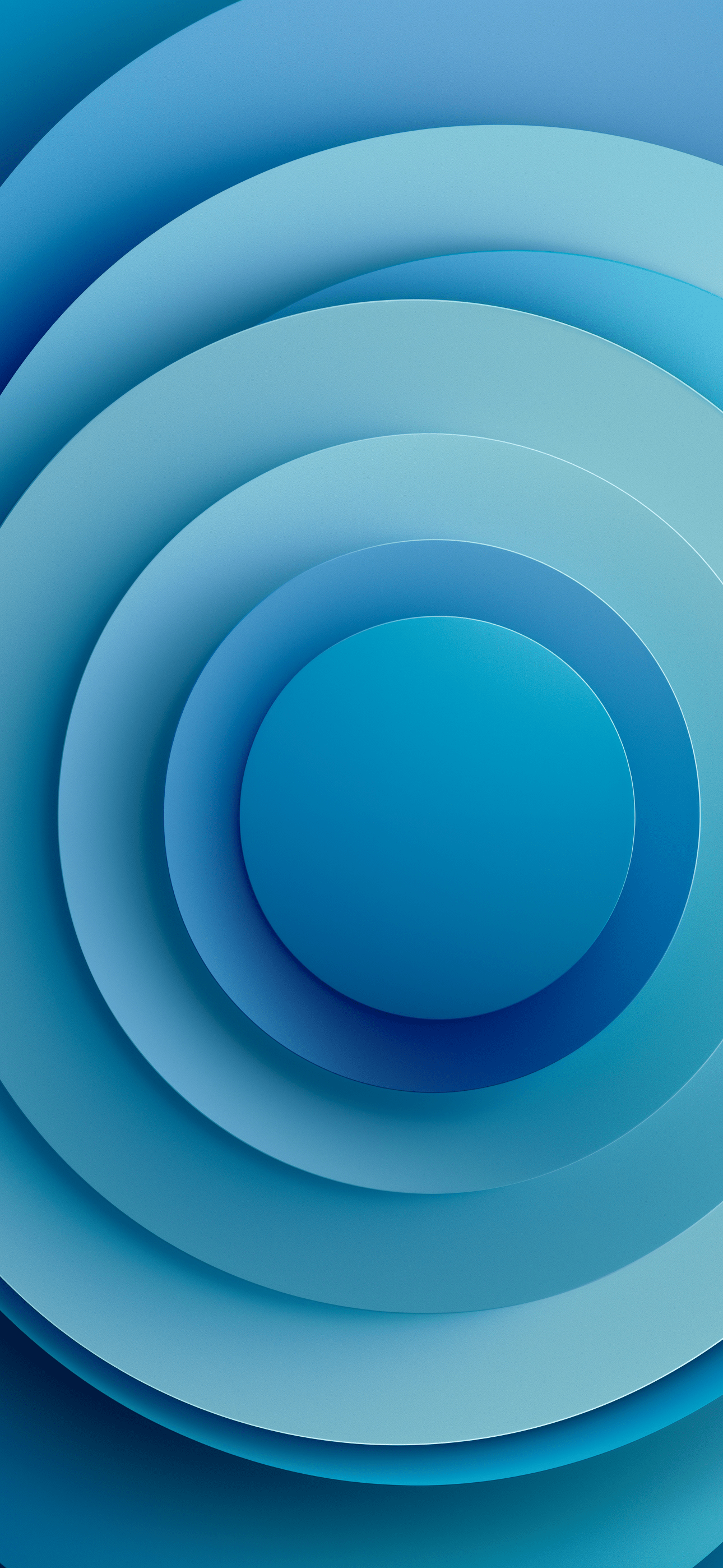 1290x2796 Blue Eclipse Wallpaper