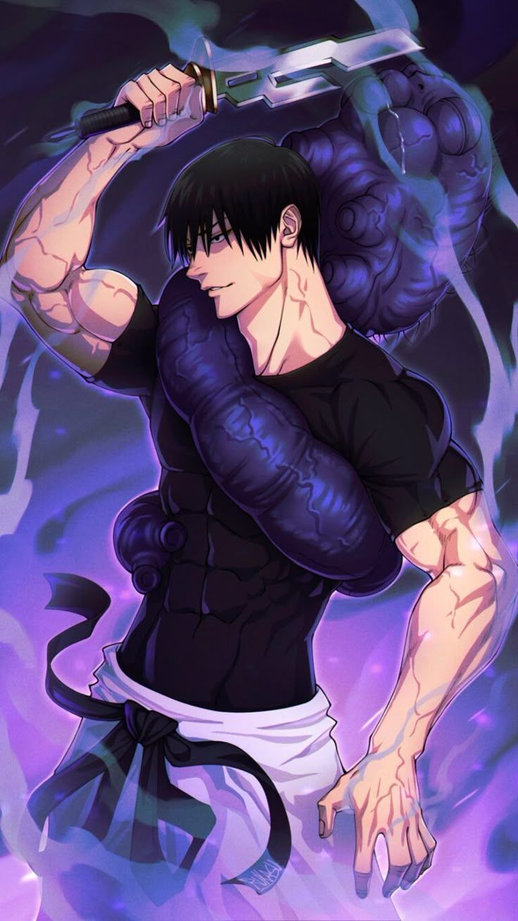 736x1308 toji fushiguro wallpaper jjk
