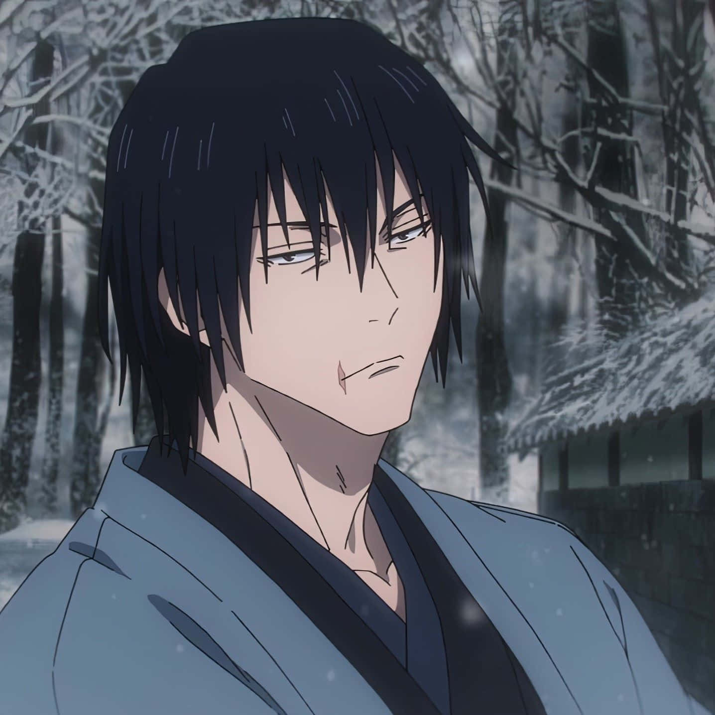 1436x1436 Download Toji Fushiguro Anime Profile Wallpaper