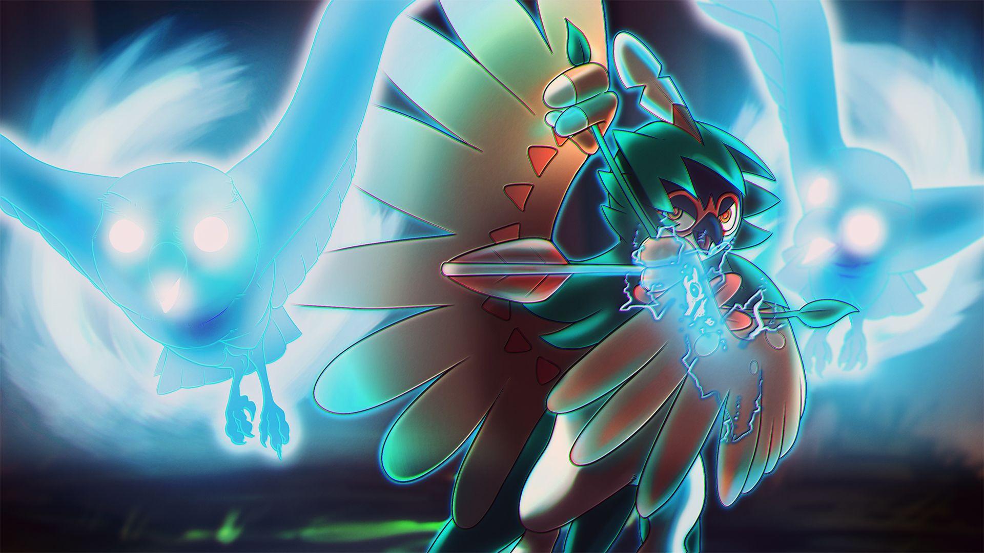 1920x1080 Decidueye HD Wallpaper