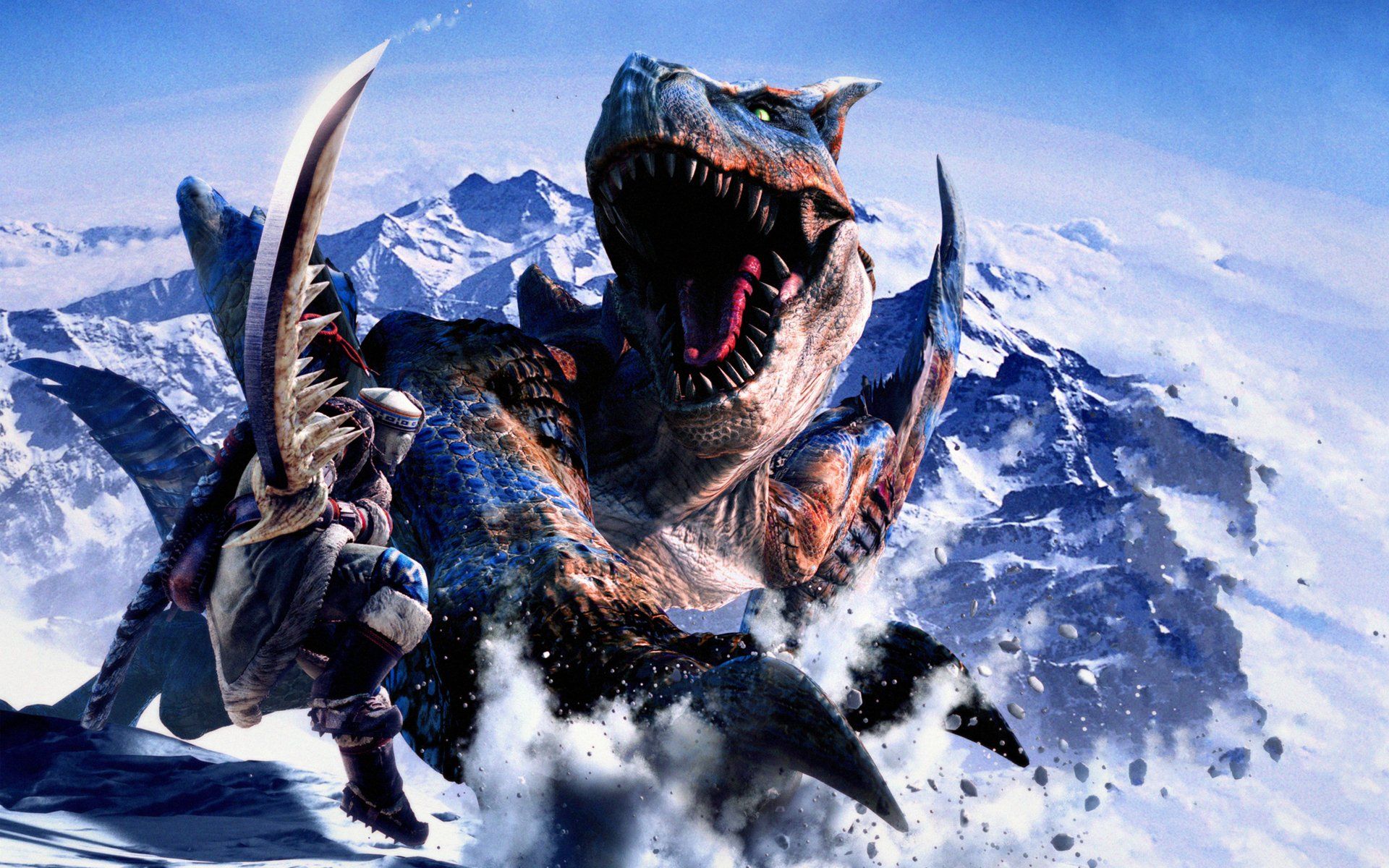 1920x1200 Monster Hunter Tigrex Battle Wallpaperx1200