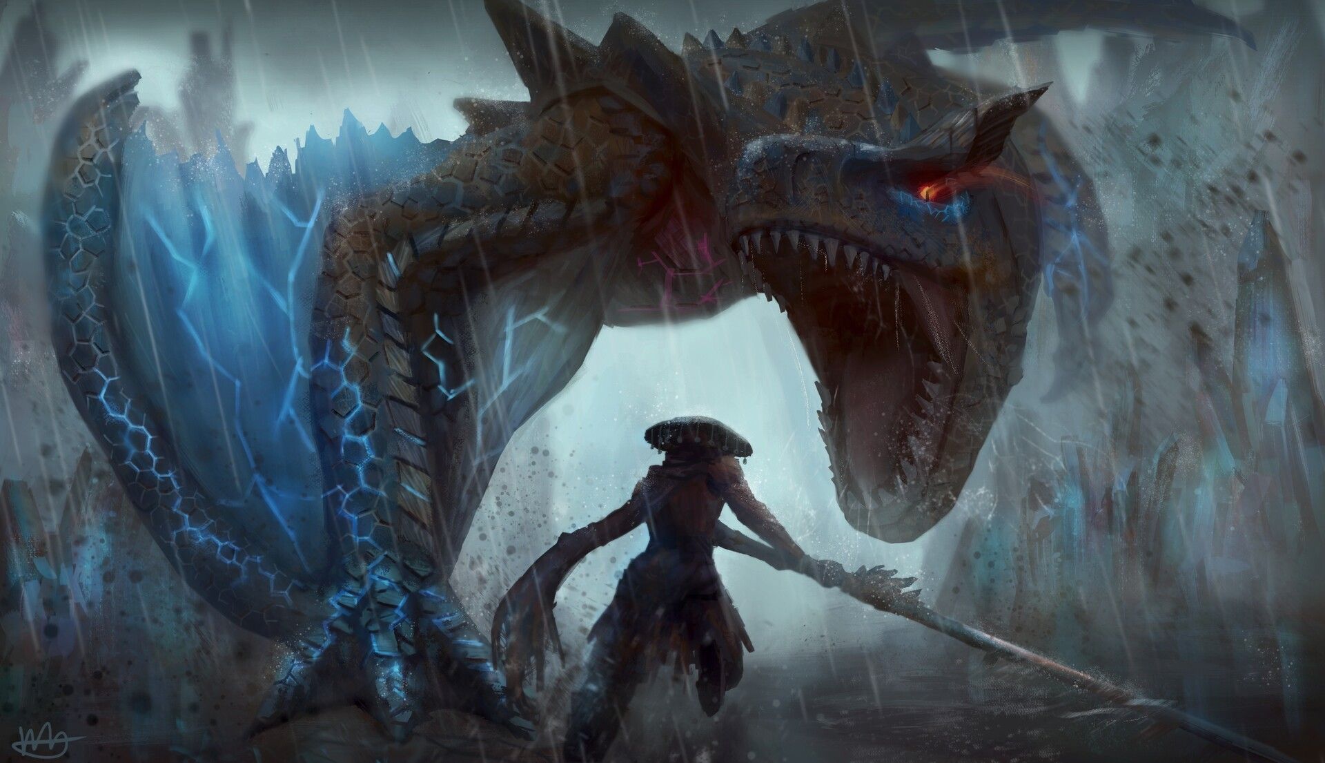 1920x1105 Monster Hunter Tigrex