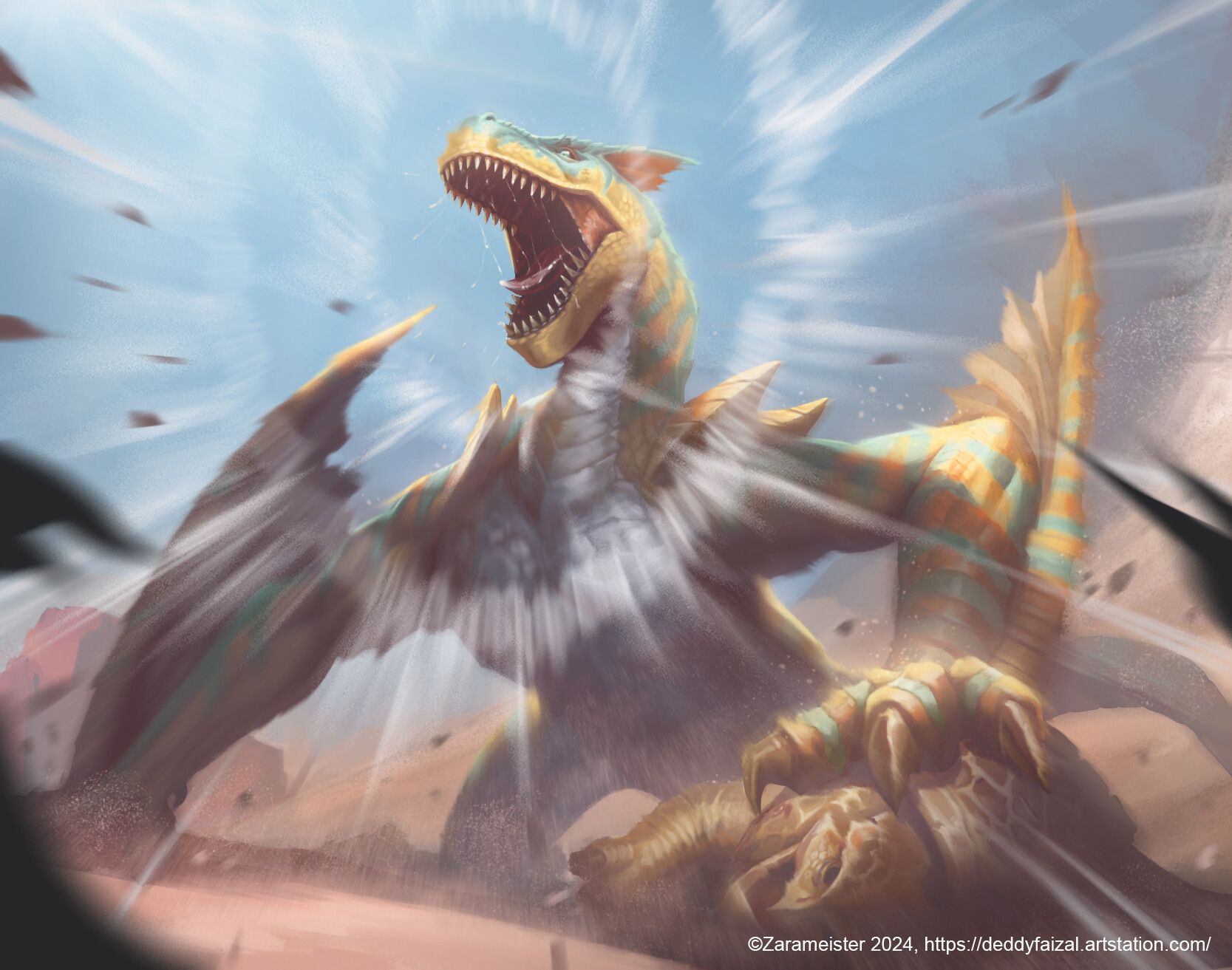 1667x1313 Tigrex Fanart