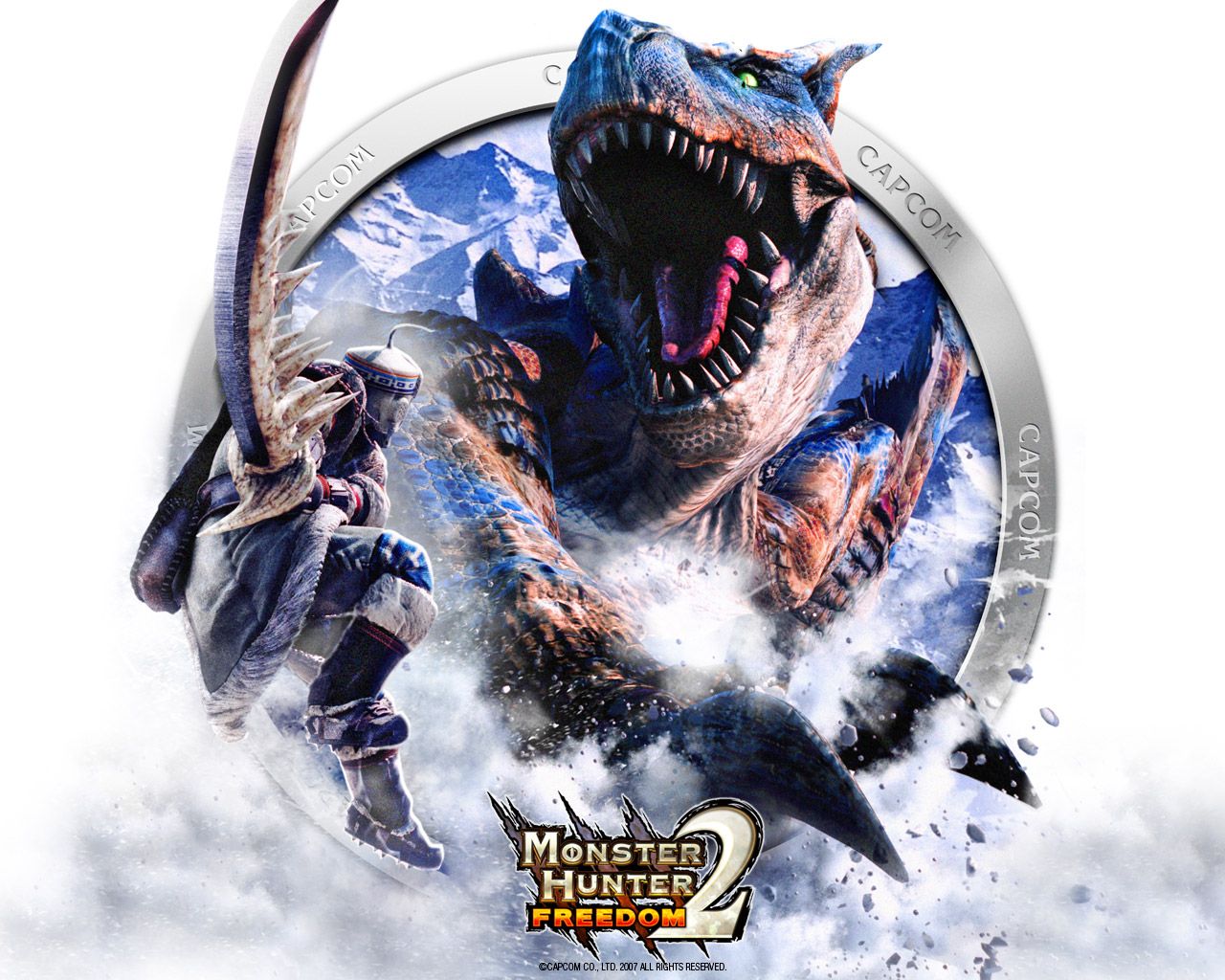 1280x1024 Desktop wallpaper: Monster Hunter, Video Game, Long Sword (Monster Hunter), Tigrex (Monster Hunter) 4K free download for PC. 1520921