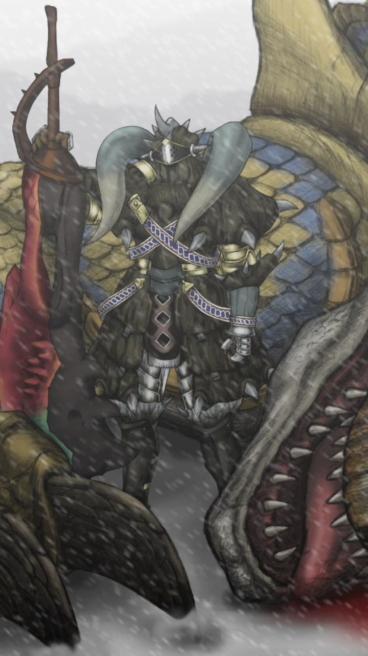 750x1334 Phone wallpaper: Video Game, Monster Hunter, Tigrex (Monster Hunter) 1308834