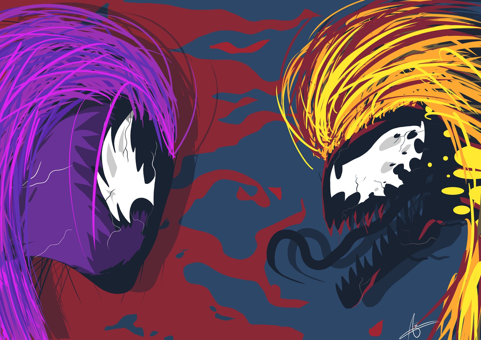 1920x1358 Scream Symbiote Wallpaper