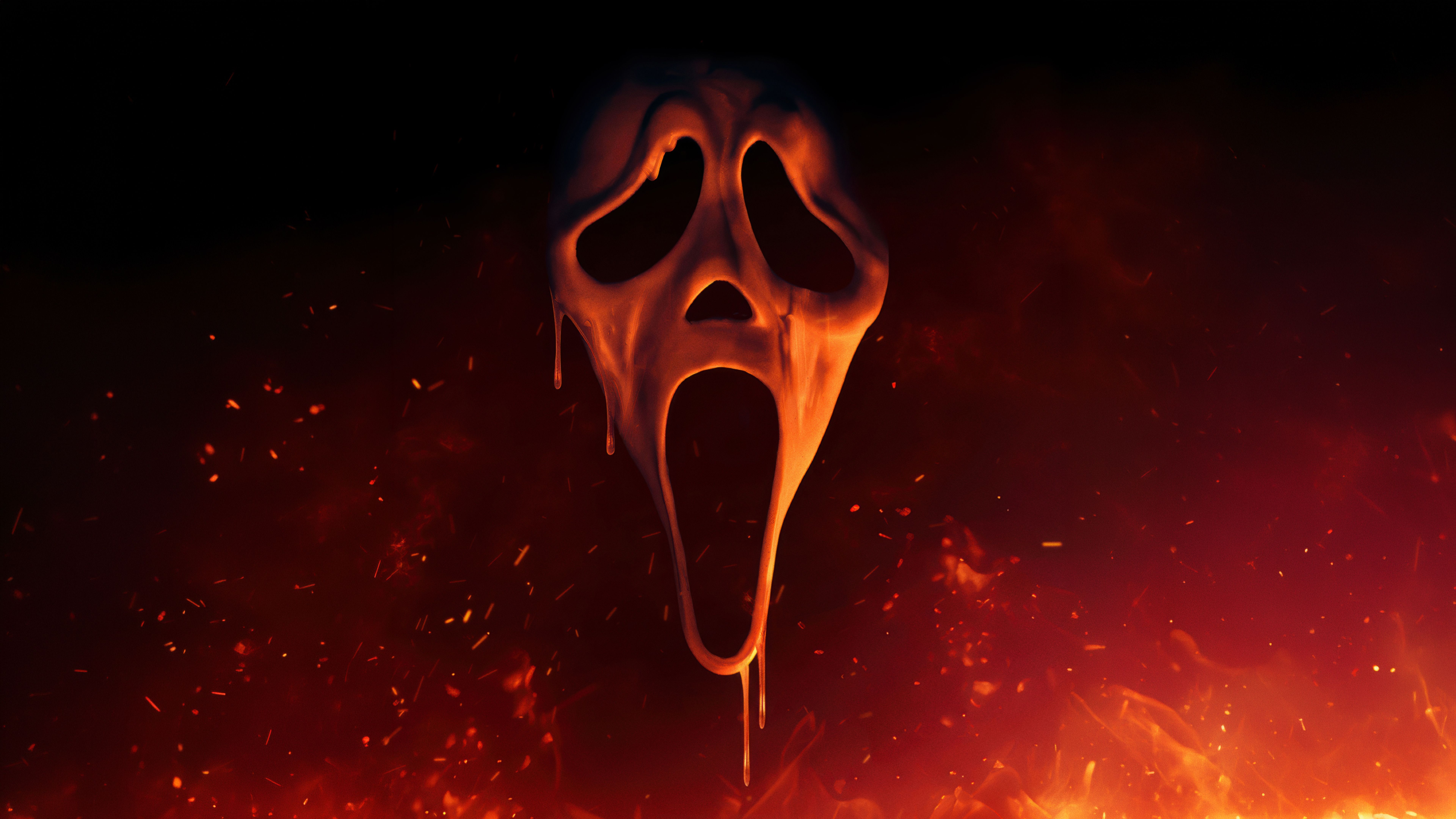 7680x4320 Scream 7 Ghostface 8K Wallpaper
