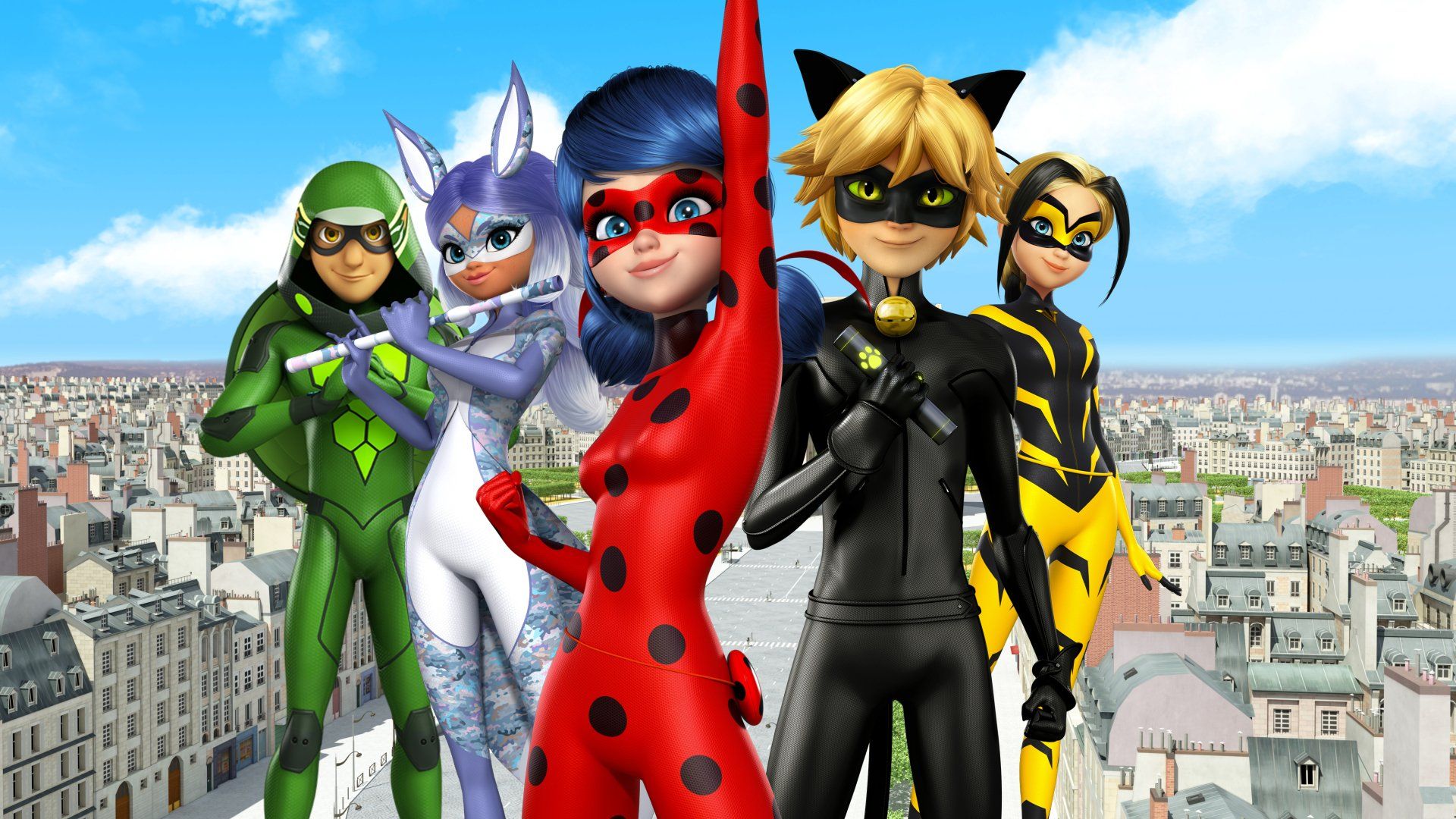 1920x1080 Miraculous Ladybug & Cat Noir HD Wallpaper