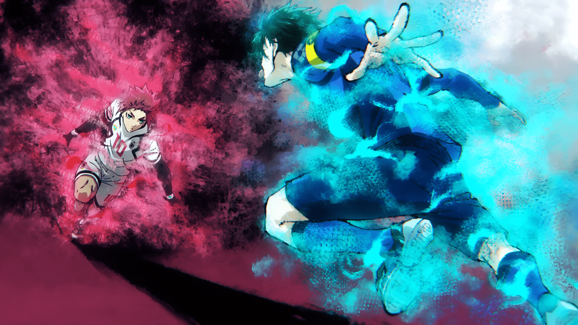 1920x1080 Blue Lock 4K Ultra HD: Itoshi Sae vs Rin Itoshi Anime Showdownx2160