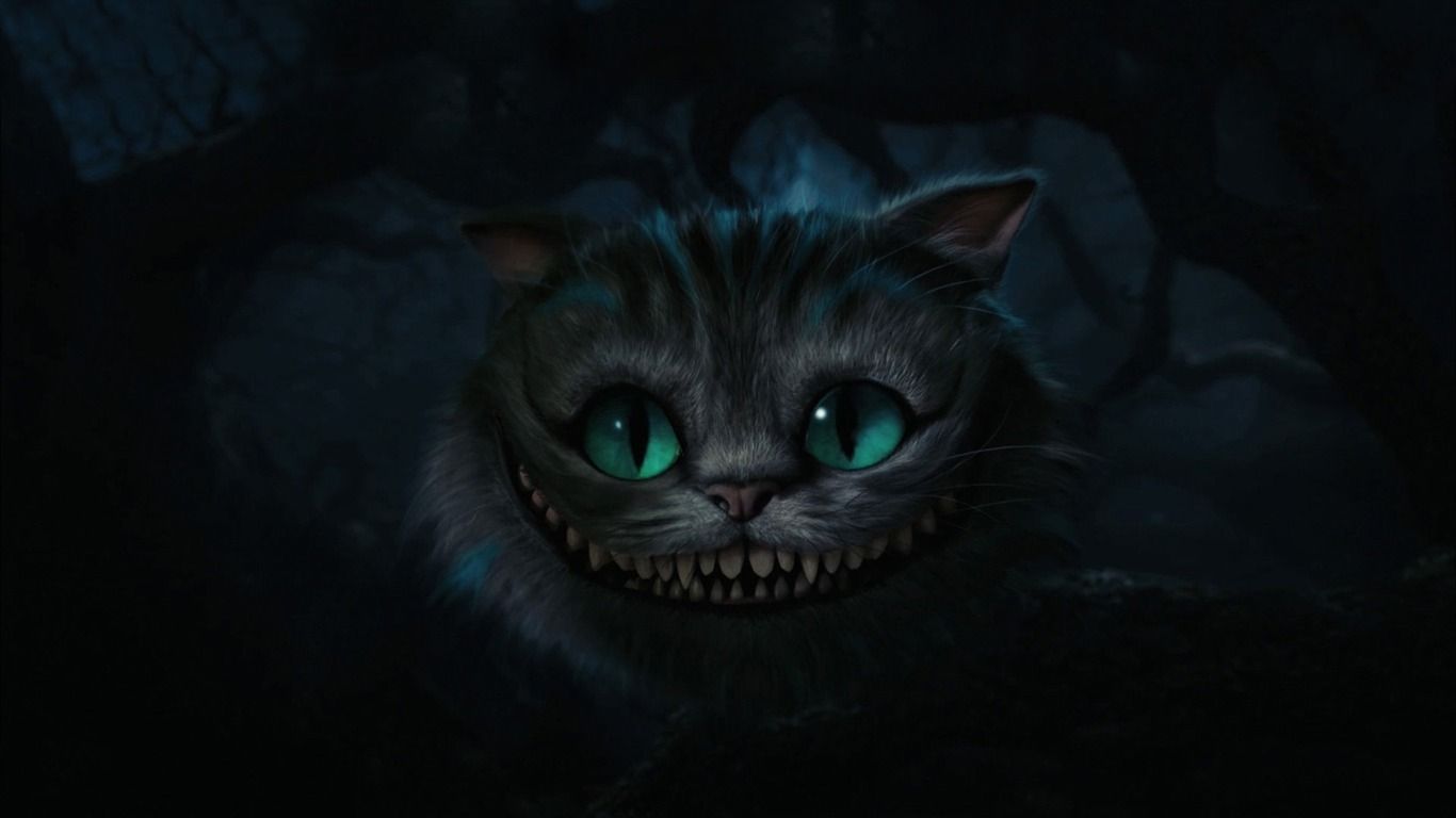 1366x768 Cheshire Cat Alice In Wonderland Movie HD Wallpaper 01