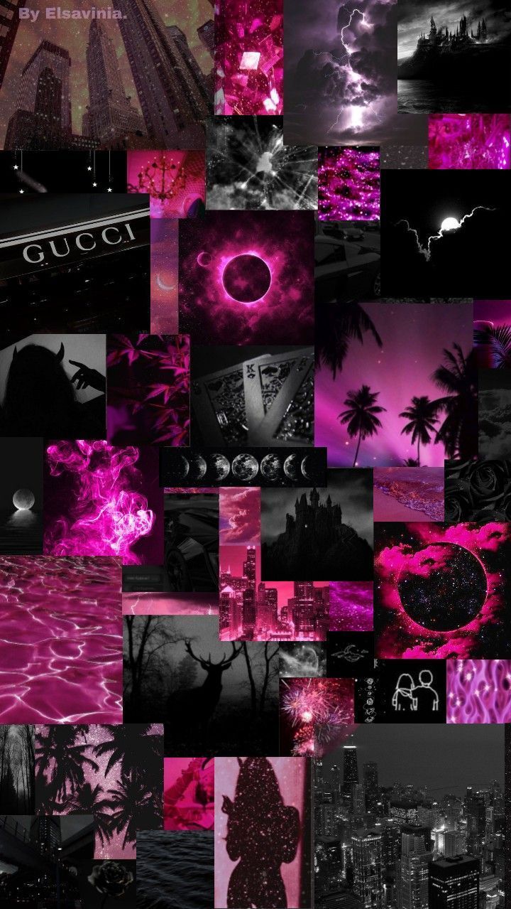 720x1279 Pink & black aesthetic. Pink wallpaper background, iPhone wallpaper girly, Wallpaper iphone neon
