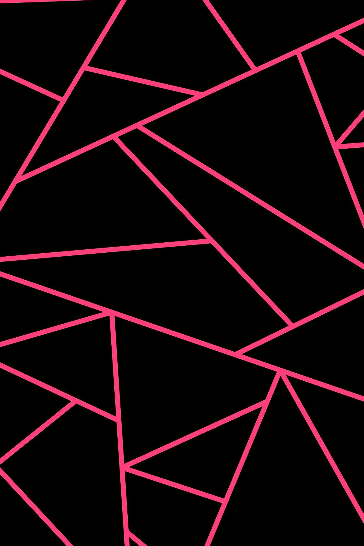 1200x1800 Cute Black And Pink Wallpaper