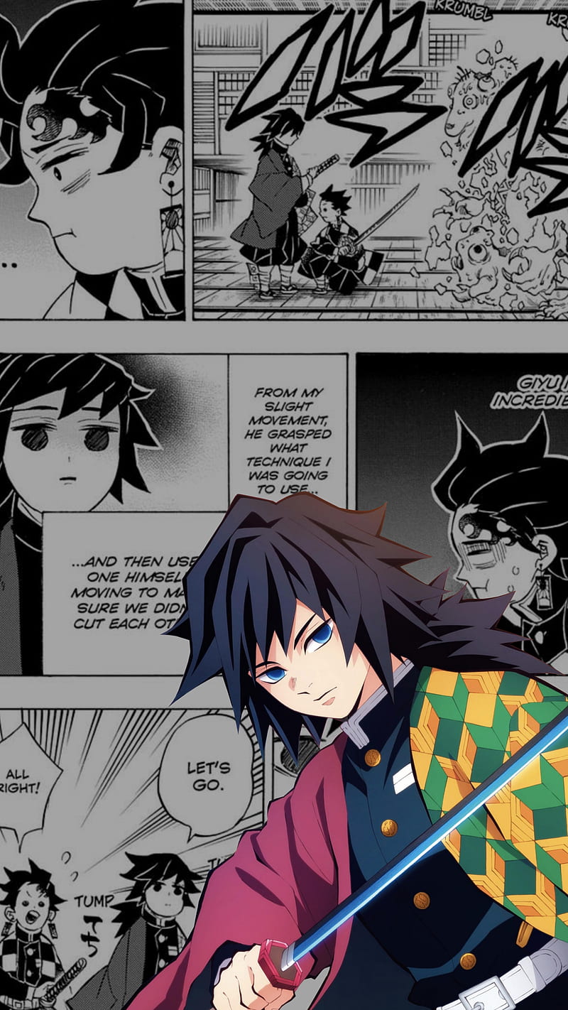 800x1422 HD tomioka giyuu manga wallpaper