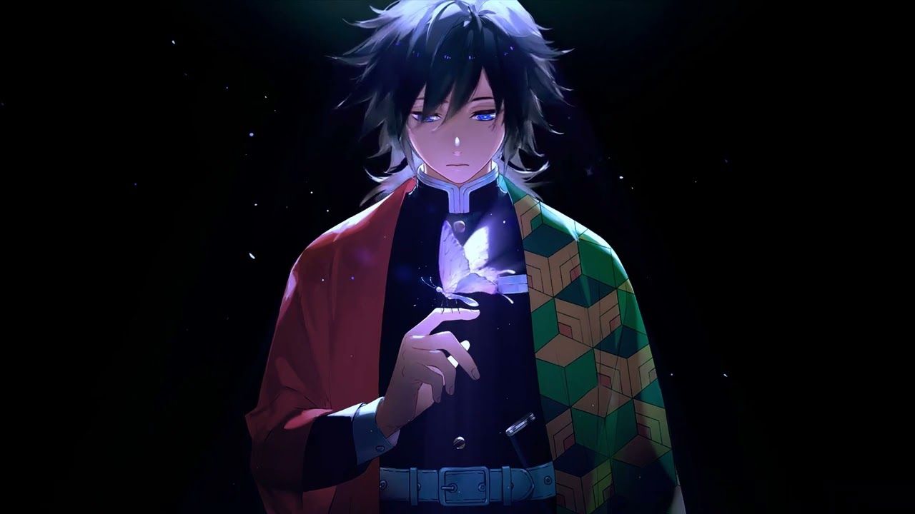 1280x720 Giyu Tomioka (Kimetsu no Yaiba). HD Relaxing Screensaver