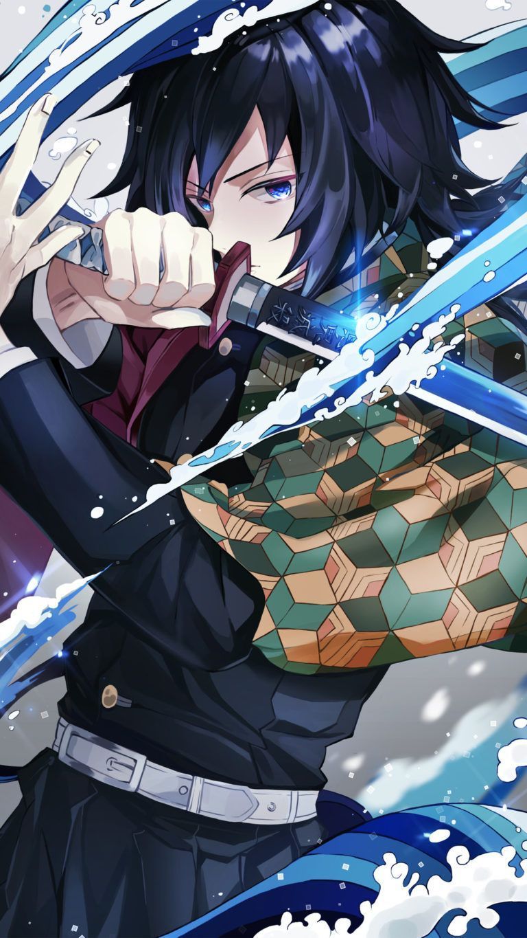 768x1365 Giyuu Phone Wallpaper