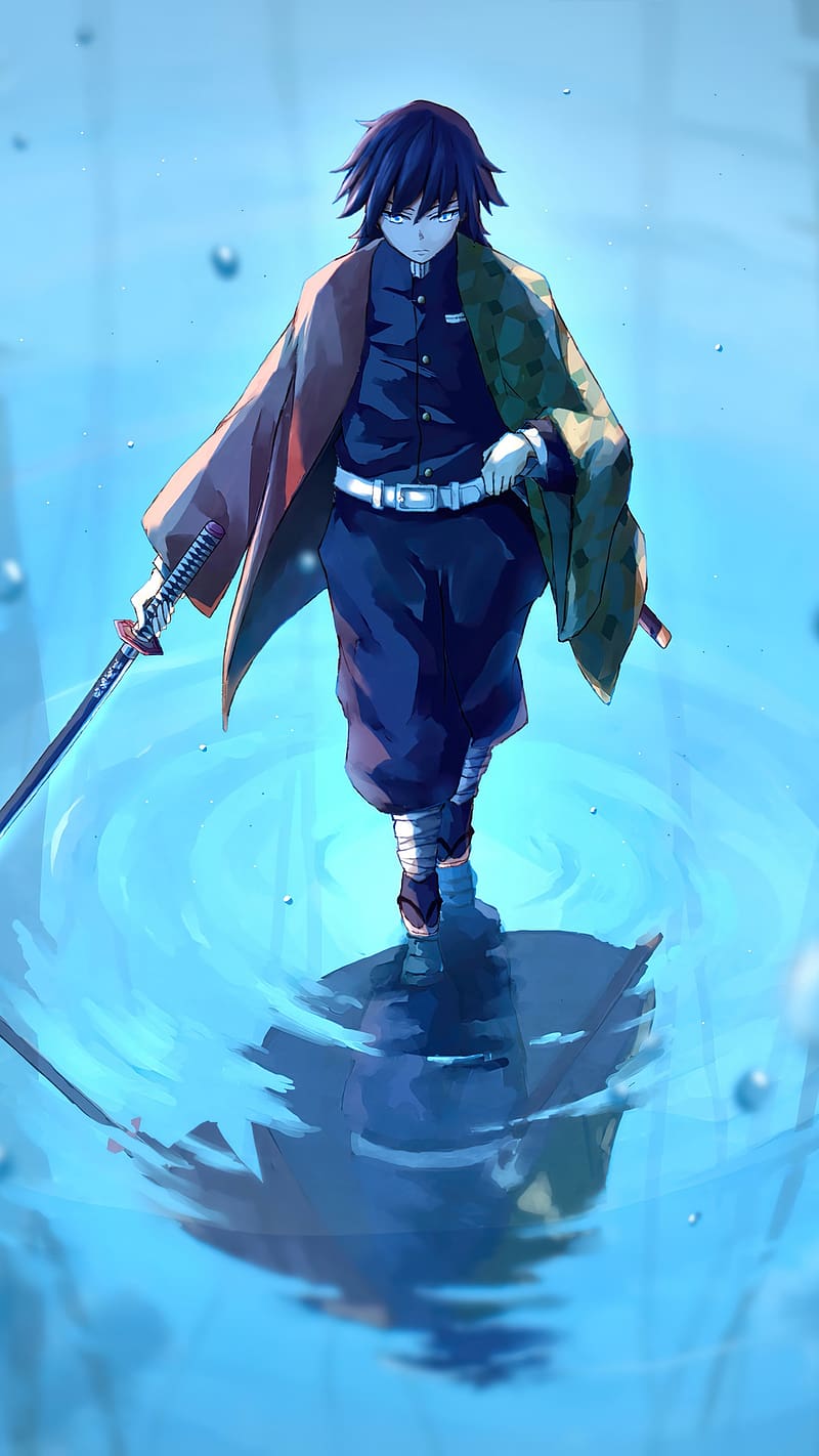 800x1422 Giyu Tomioka, Hashira, The Pillars, Demon Slayer Kimetsu no Yaiba, Anime, Kimetsu no Yaiba Gallery, HD phone wallpaper