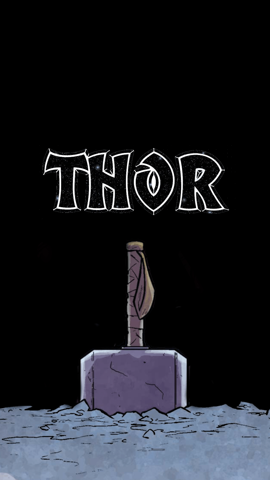 1080x1920 I made a Thor phone wallpaper!
