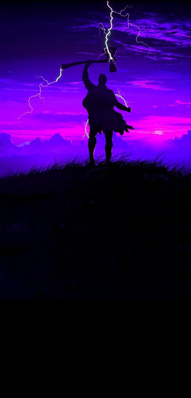 736x1532 HD wallpaper: Thor, amoled, dark