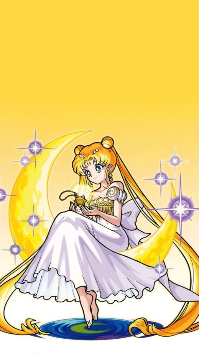 675x1200 Sailor moon luna wallpaper. Sailor moon background art, White sailor moon wallpaper, Sailor moon serenity