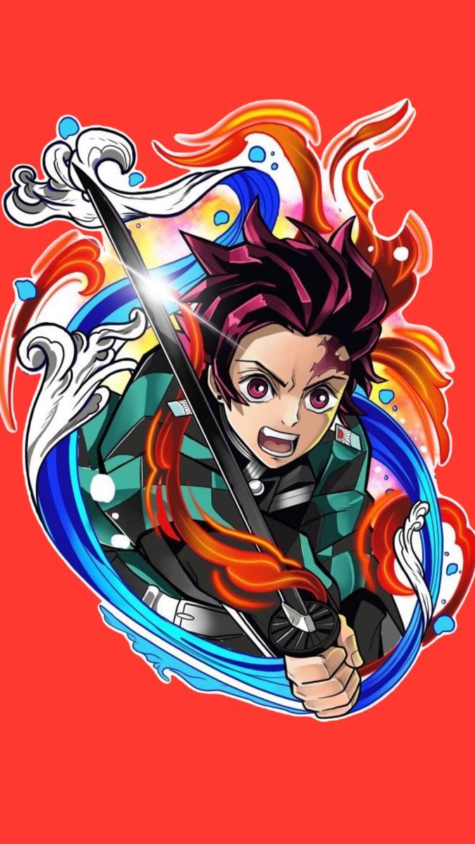 675x1200 Demon slayer vector art. Tanjiro kamado design, Tanjiro kamado tattoo, Demon slayer kimetsu no yaiba