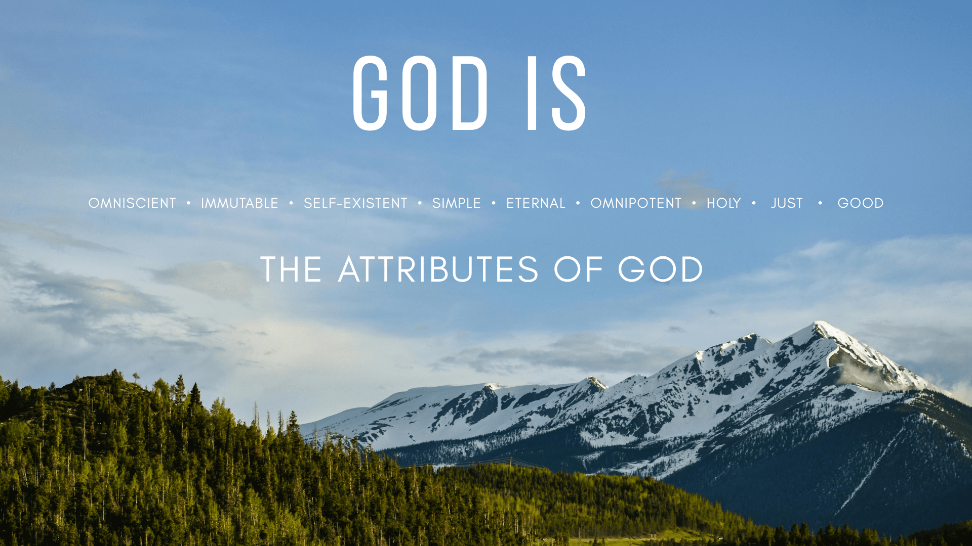 1920x1080 Redeemer Presbyterian Church: Parker, CO > Faithfulness of God