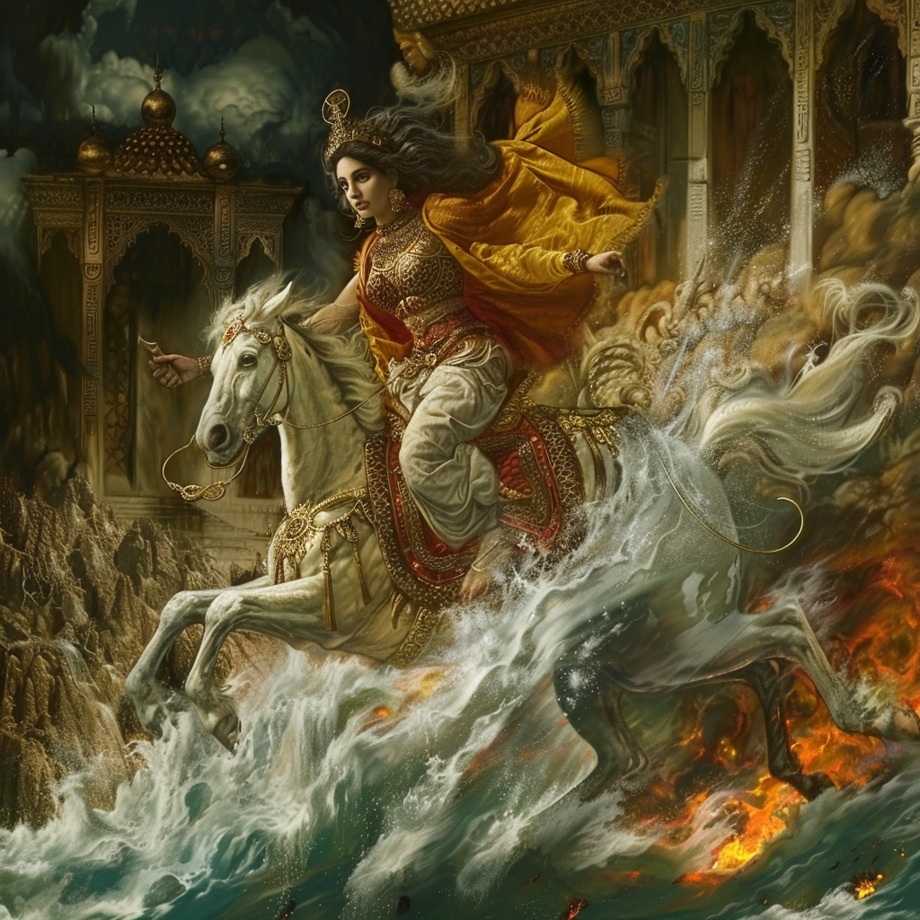 1024x1024 Persian Mythology: The Complete Guide to Cosmic Dualism, the Battle for Creation, and the World's First Apocalypse