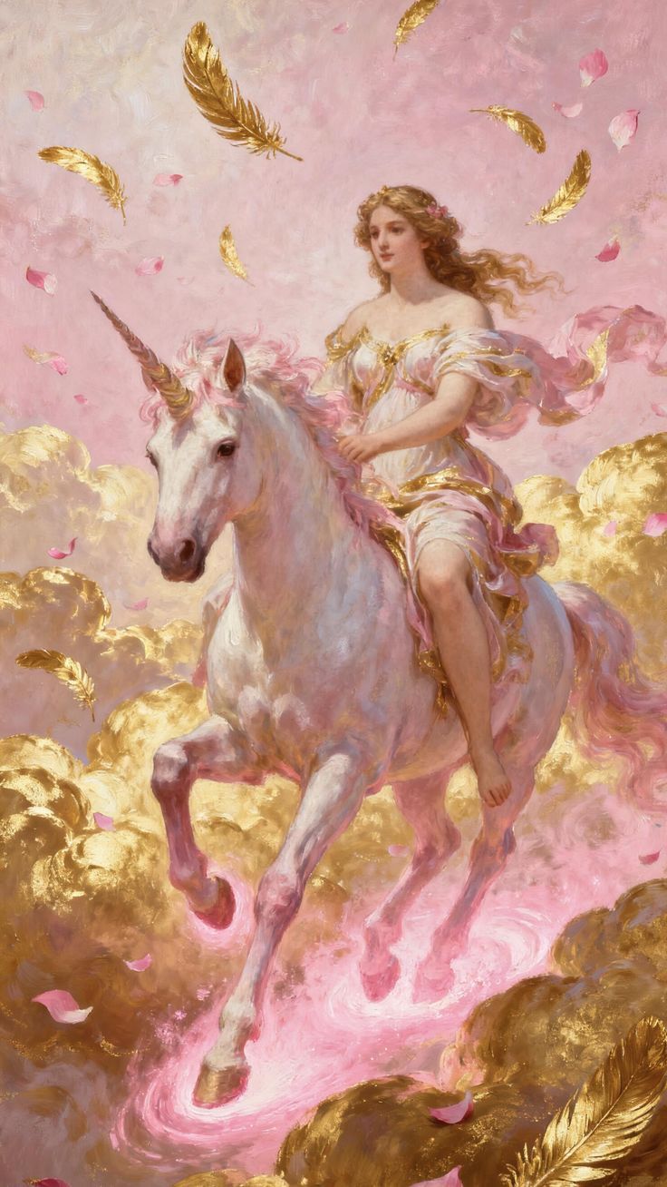 736x1308 Mythical creatures princesses. Pink mythical, Persian art painting, Victorian wallpaper