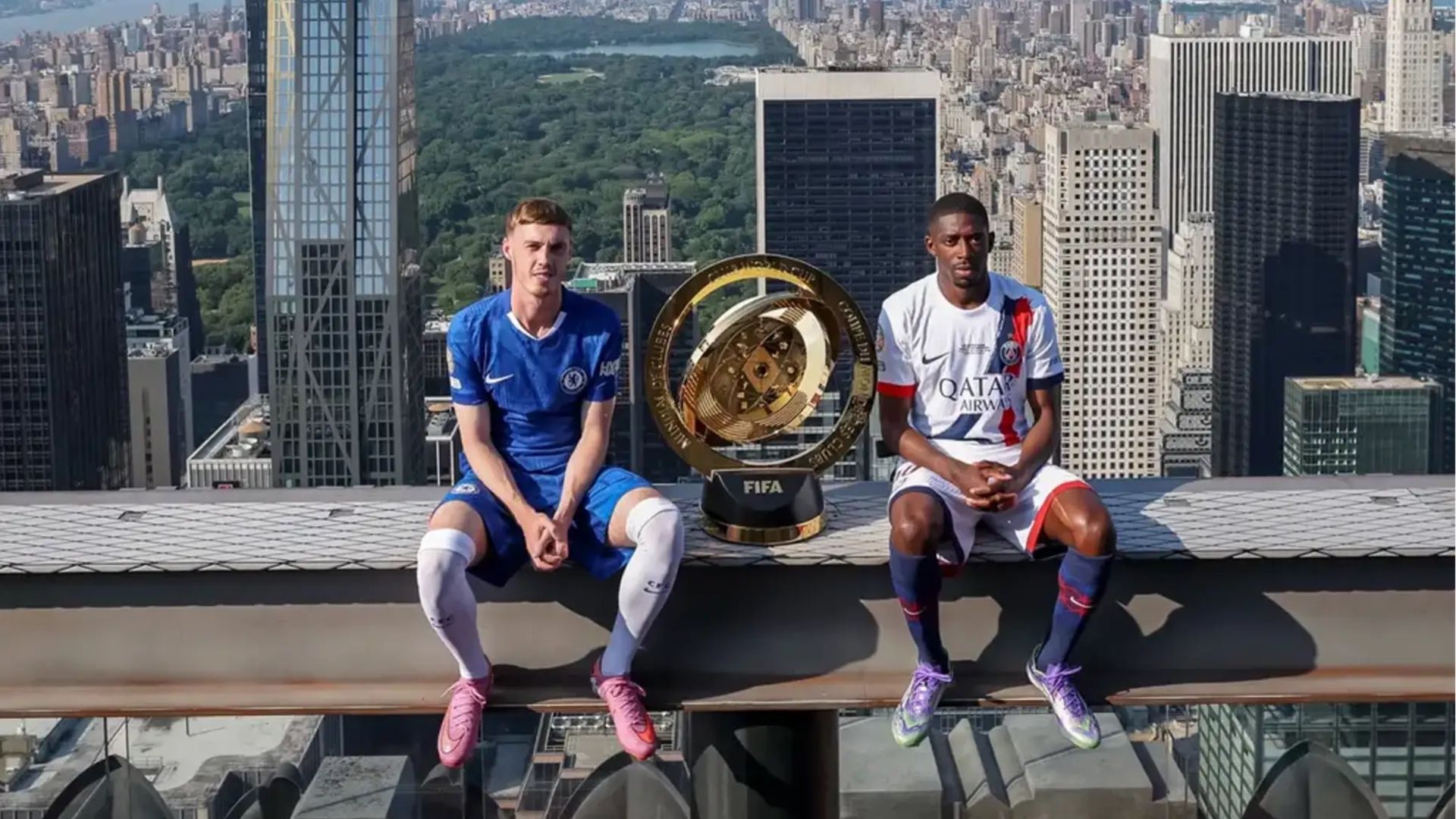 1920x1080 Watch how Cole Palmer and Ousmane Dembele created the perfect picture ahead of Club World Cup final. DAZN News GB