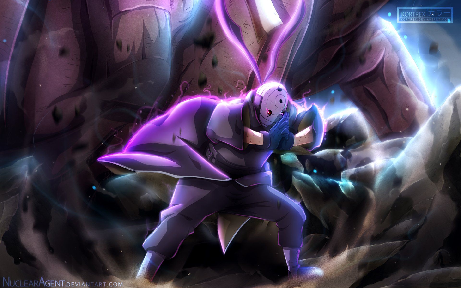 1920x1200 uchiha, Obito, Tobi, Bijuu, Juubi Wallpaper HD / Desktop and Mobile Background