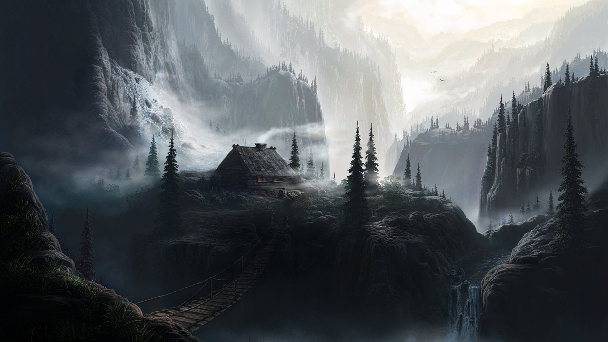 2560x1440 Dark Fantasy 4k Wallpaper