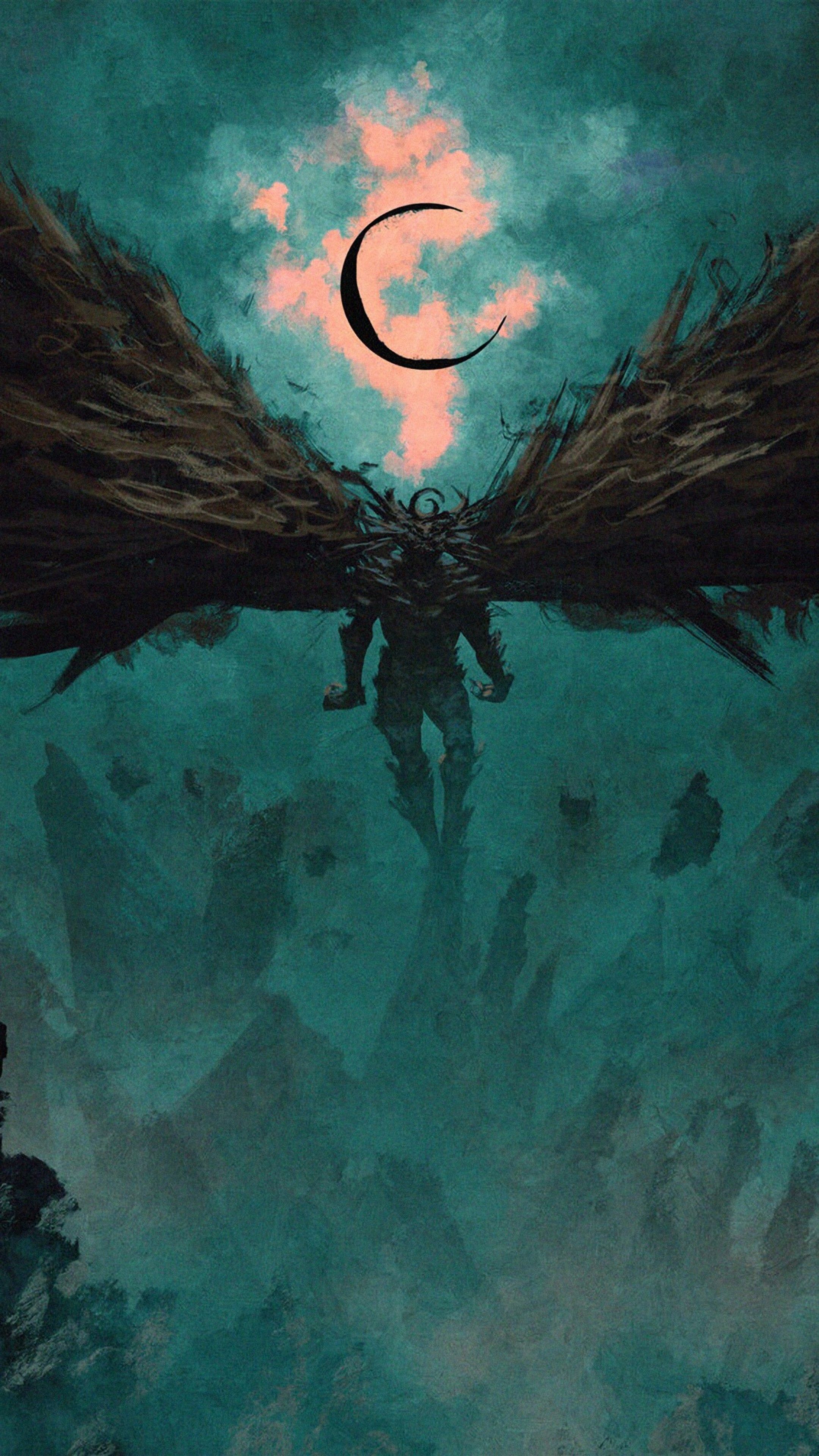 2160x3840 Dark Fantasy Phone Wallpaper