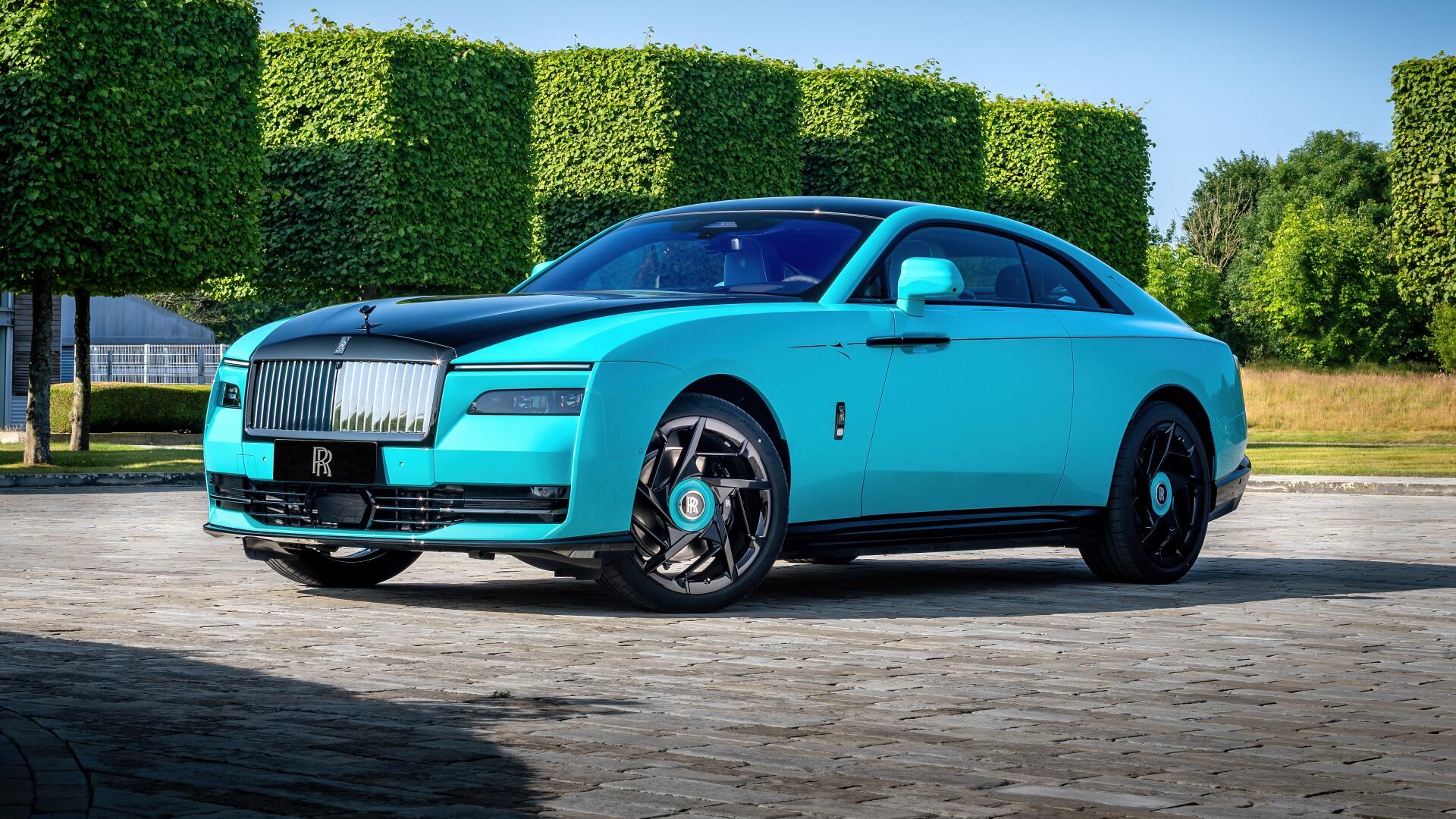 1920x1080 Cyan Spectre: Rolls Royce Black Badge