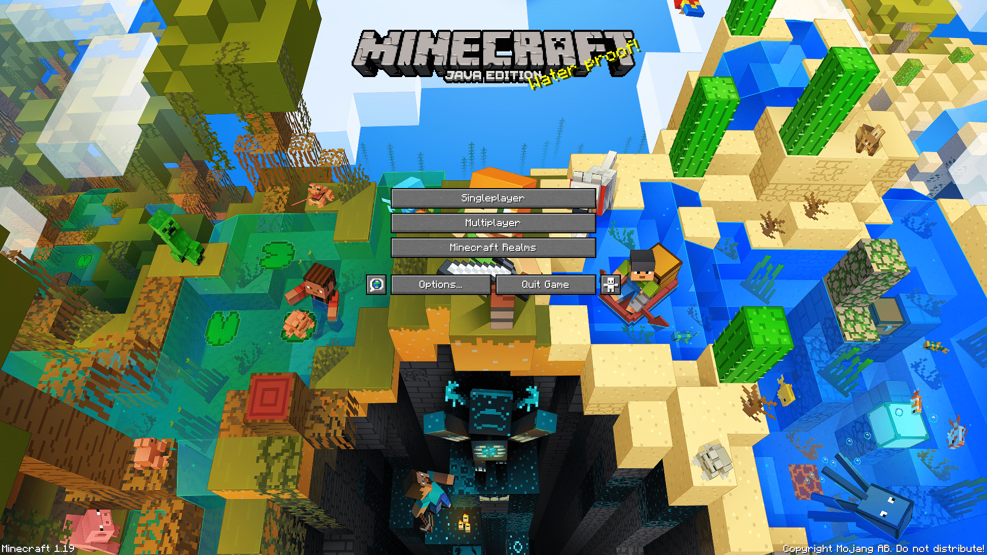 1920x1080 Minecraft Keyart Background by DGA Resource Packs