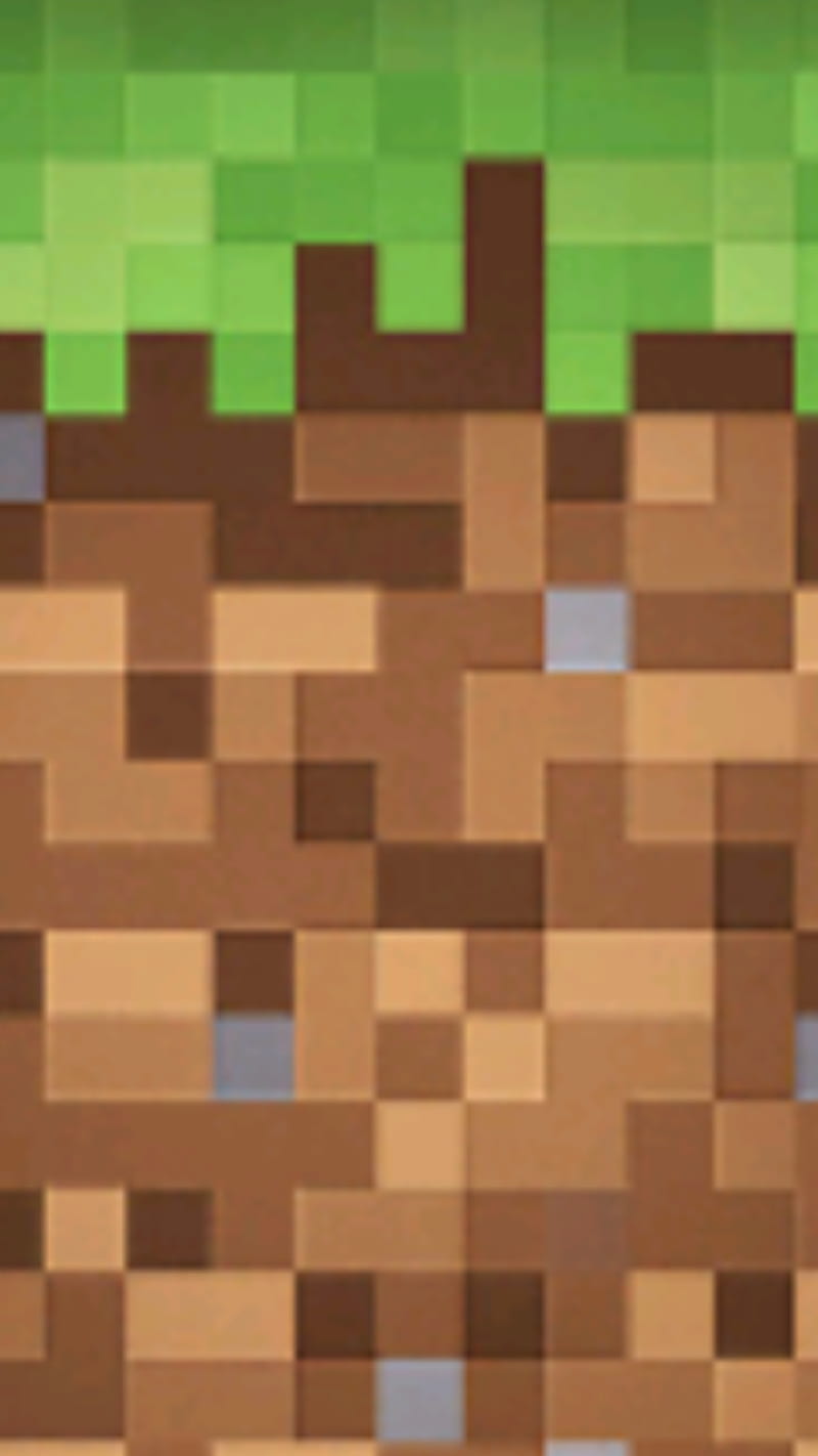 800x1422 Minecraft Block of Dirt, dirt, shovel, dig, minecraft, HD wallpaper