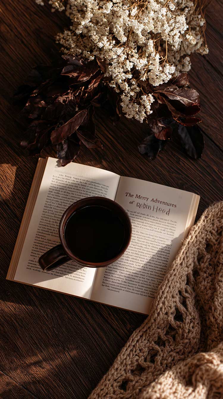 750x1340 Free Dark Brown Wallpaper for a Cozy Chic iPhone Screen