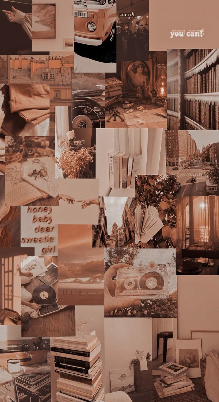 736x1351 Brown aesthetic wallpaper