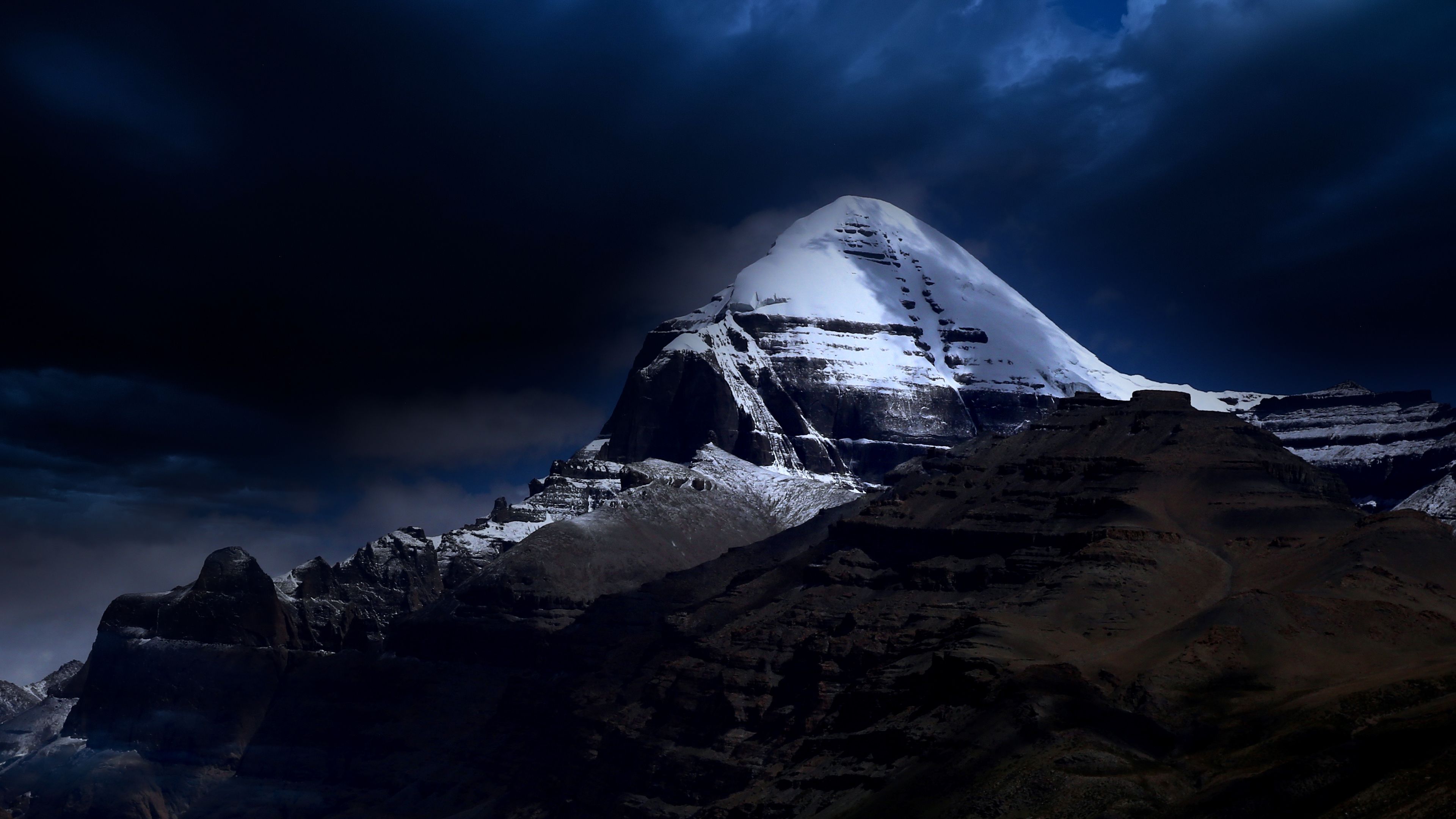 3840x2160 Mt. Kailash from Barkha
