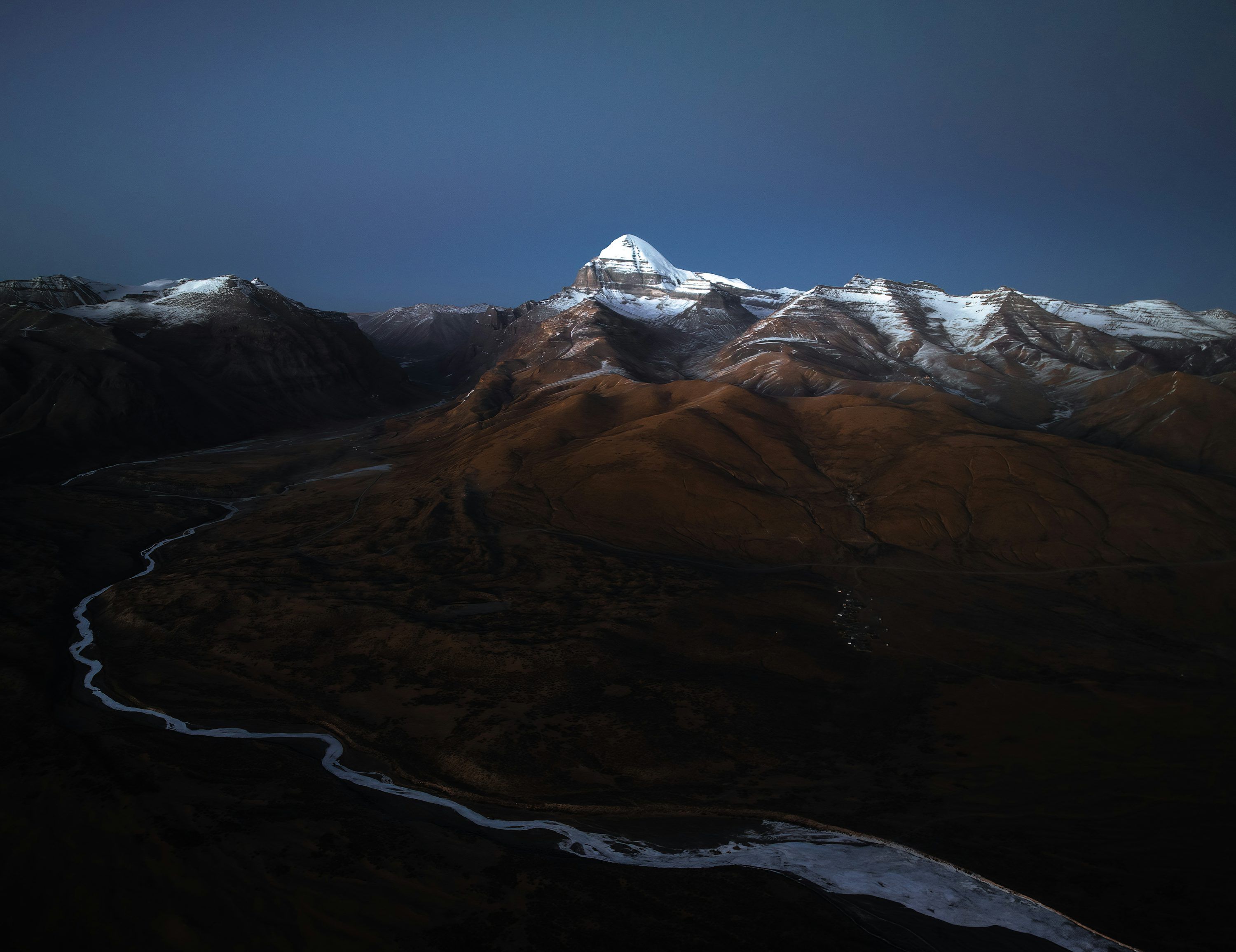 3000x2312 Kailash Mountain Picture. Download Free Image