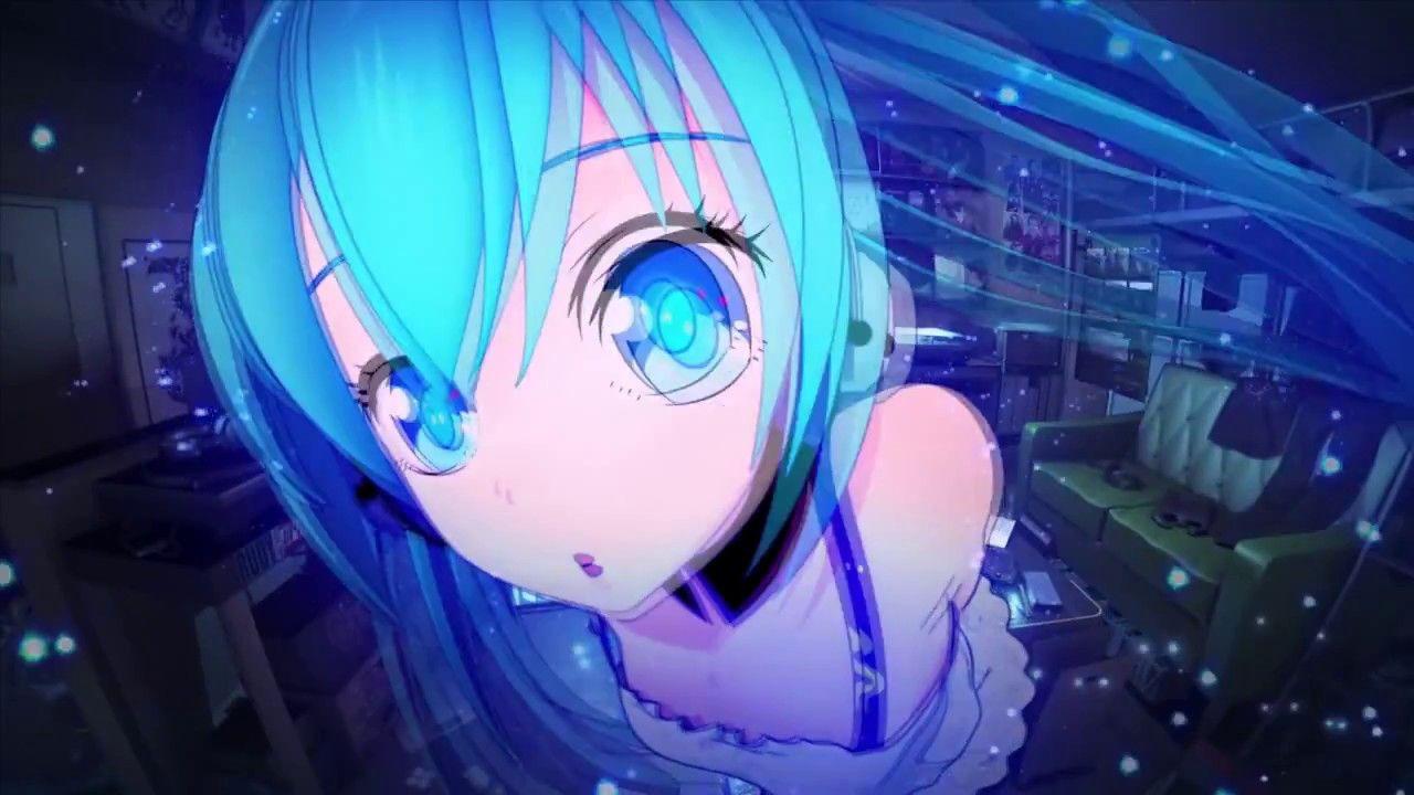 1280x720 Cybercore Anime Wallpaper